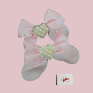 Pearl Heart Bows